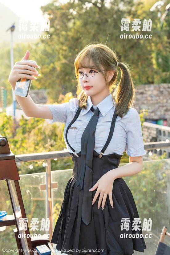 星颜社-李丽莎 星颜社 - 水手服合集,李丽莎的搭配让我觉得,无论海多深都想一逛了之!
